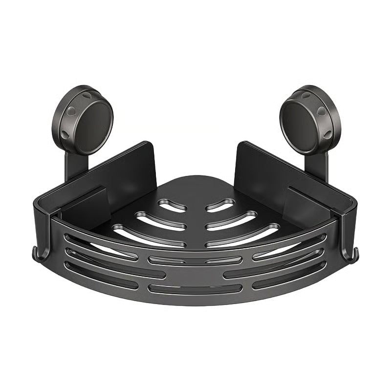 Suction Cup Storage Rack — No Drilling Required, Instantly Adds Storage Space
