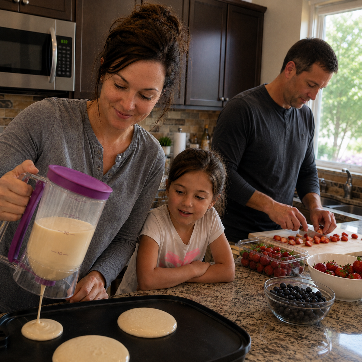 Easy-Pour Pancake & Cupcake Batter Dispenser