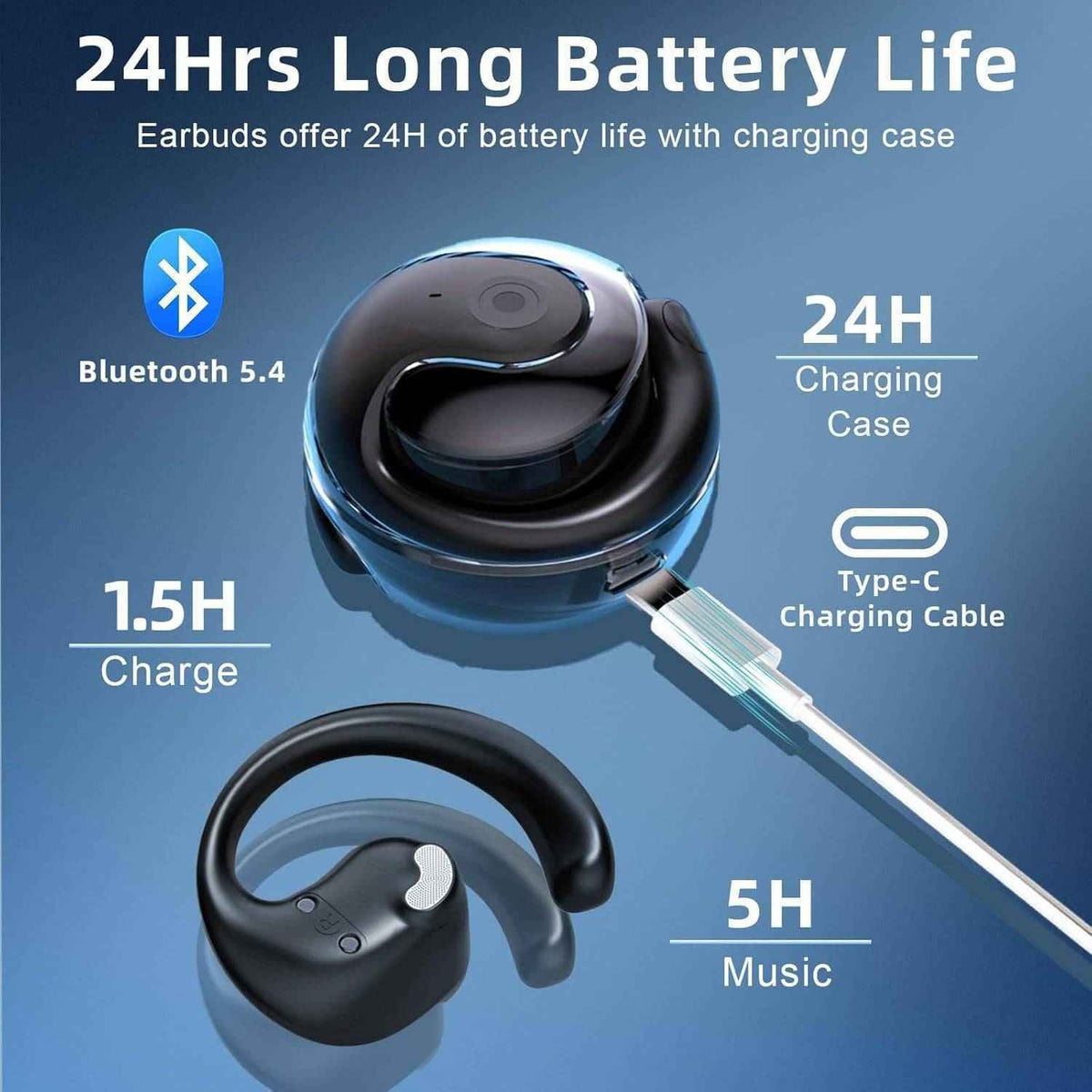 63% OFF Wireless Translator Earbuds – Smart Real-Time Language Assistant