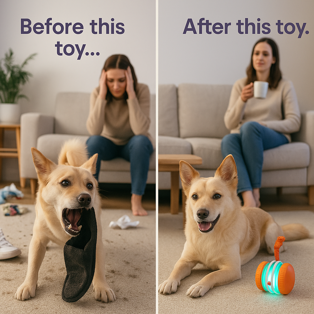 Pet Toy Wheels With Rope – Keep Your Pet Relaxed, Happy & Content for Cat & Dog