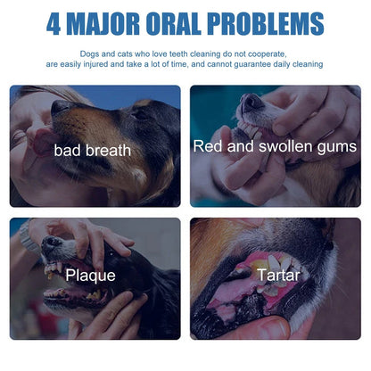 Pet Oral Care Foam – Removes Odors & Promotes Healthy Teeth and Gums