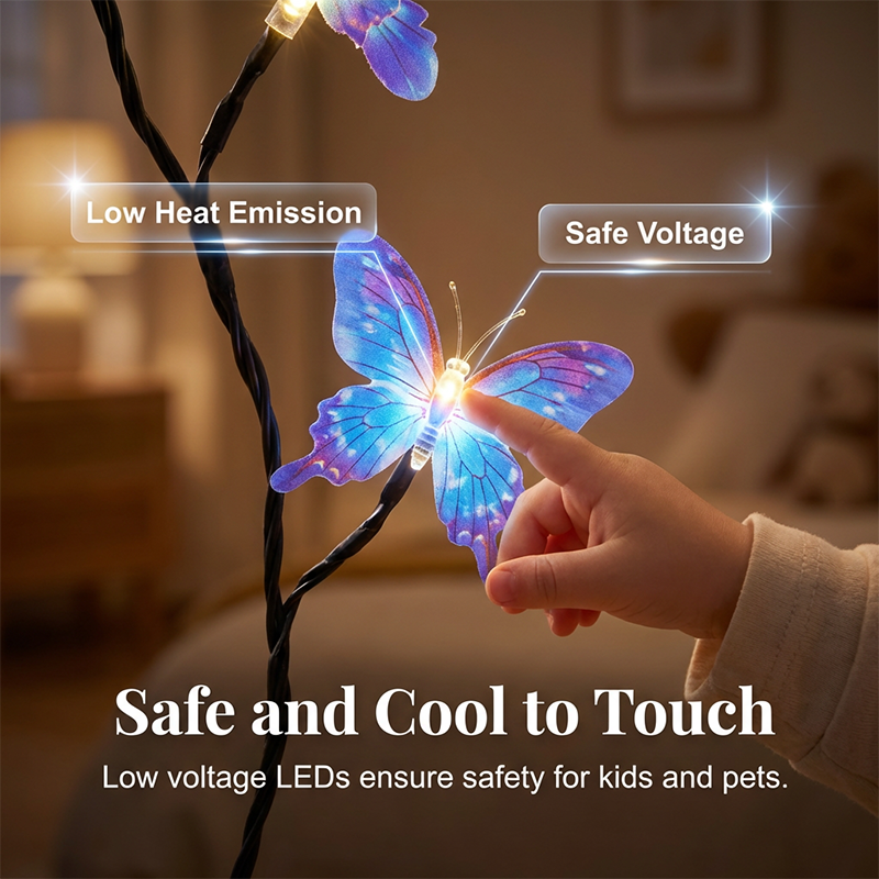 HOT SALE50K+ SOLD!Romantic Butterfly Vine LED Lights
