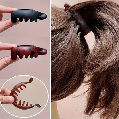 Hot Sale 50% OFF | Mini Non-Slip Banana Hair Clips | Lightweight Grip for Thin & Fine Hair (4PCS)