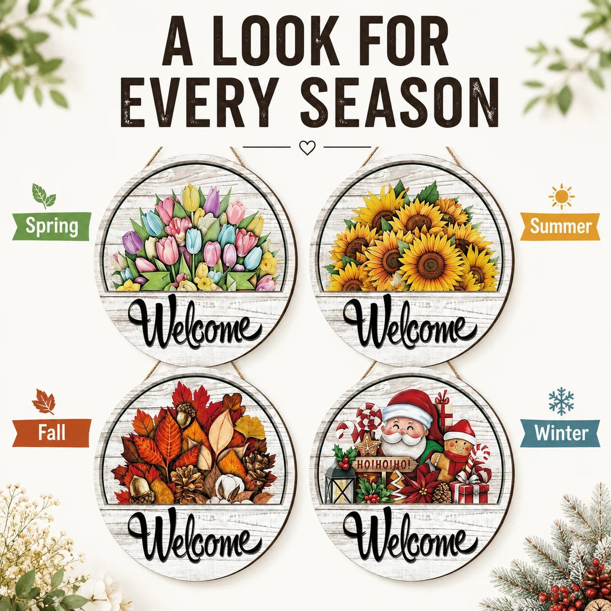 Refresh Your Door All Year — 16 Designs