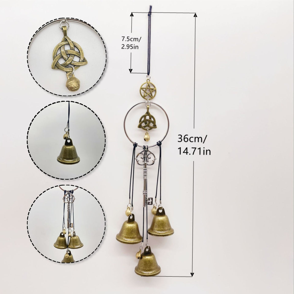 Witch Bell – Protective Hanging Decor