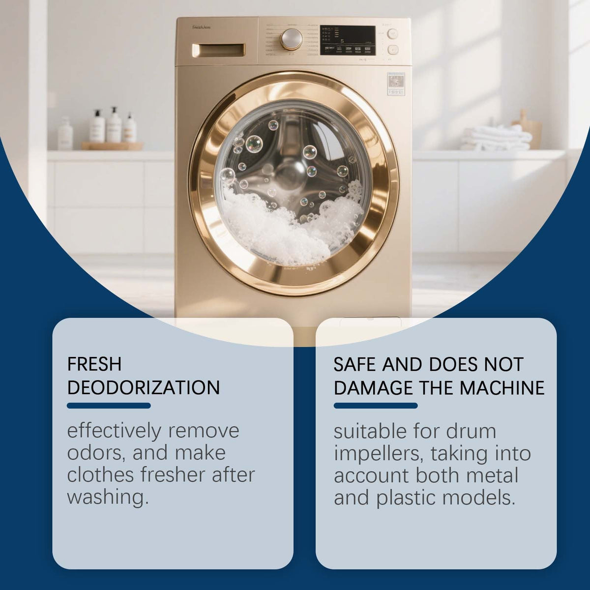 LIMITEDTIME ONLY 50% OFF - Eco Washing Machine Cleaner - Beat Pet Odors, Mold