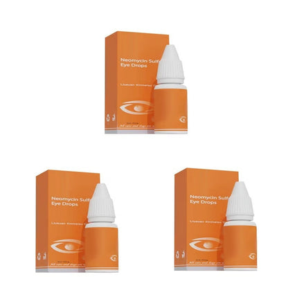 Pet Antibacterial Eye Drops – Gentle Eye Care & Tear Stain Cleaner for Cats & Dogs