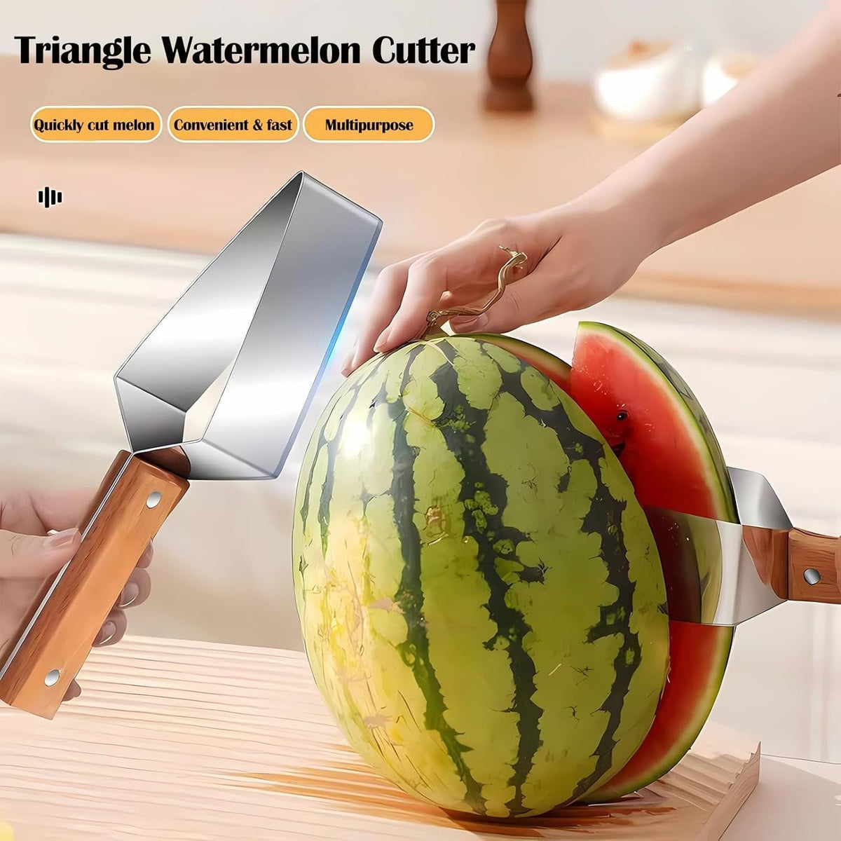 Slice Perfect Watermelon Wedges in Seconds The Easy Way to Cut, Serve & Enjoy Fresh Fruit