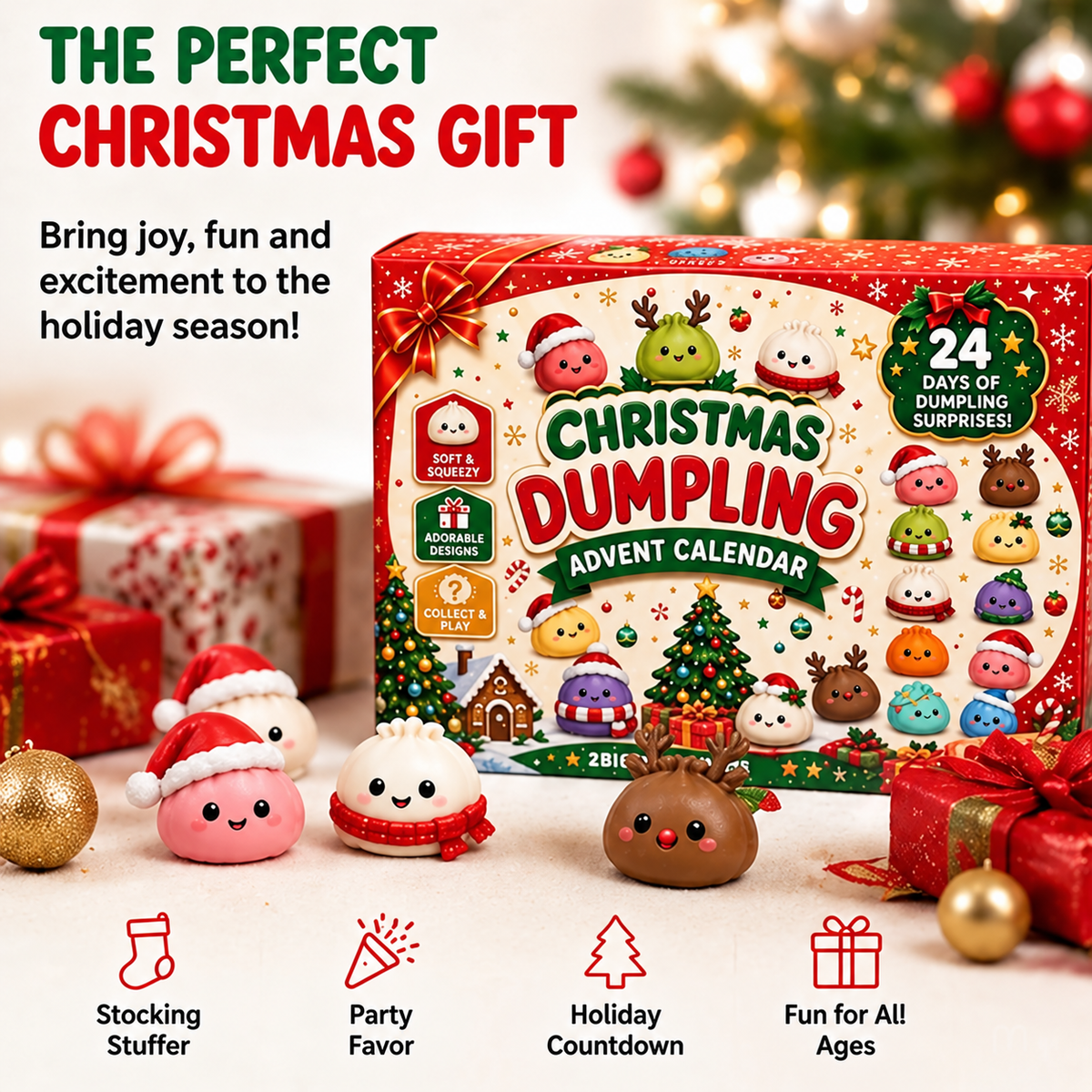 24 Days of Squishy Christmas Surprises
