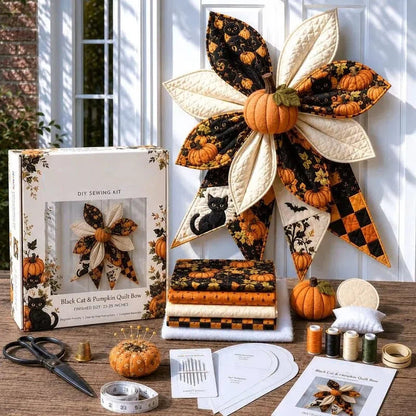 Last Day 50% OFF- Large Patchwork Bow Sewing Kit (Beginner-Friendly)