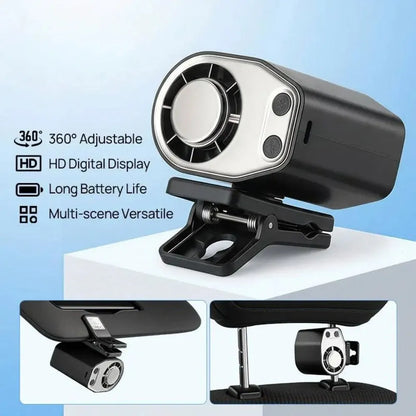 2026 HOT SALEPortable Cooling Clip-On Fan - Rechargeable Clip Fan