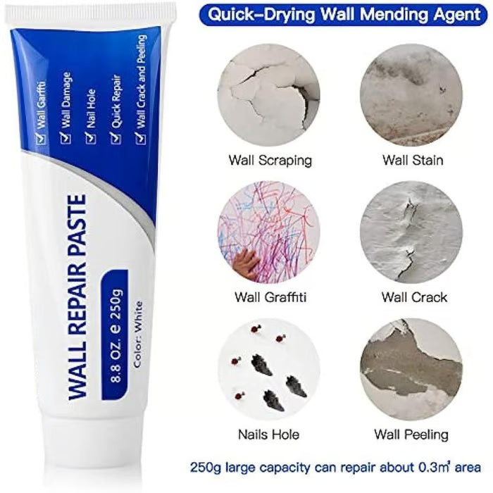 Final 51% OFFQuick, durableDrywall Patch Repair Kit- Covers cracks and stains