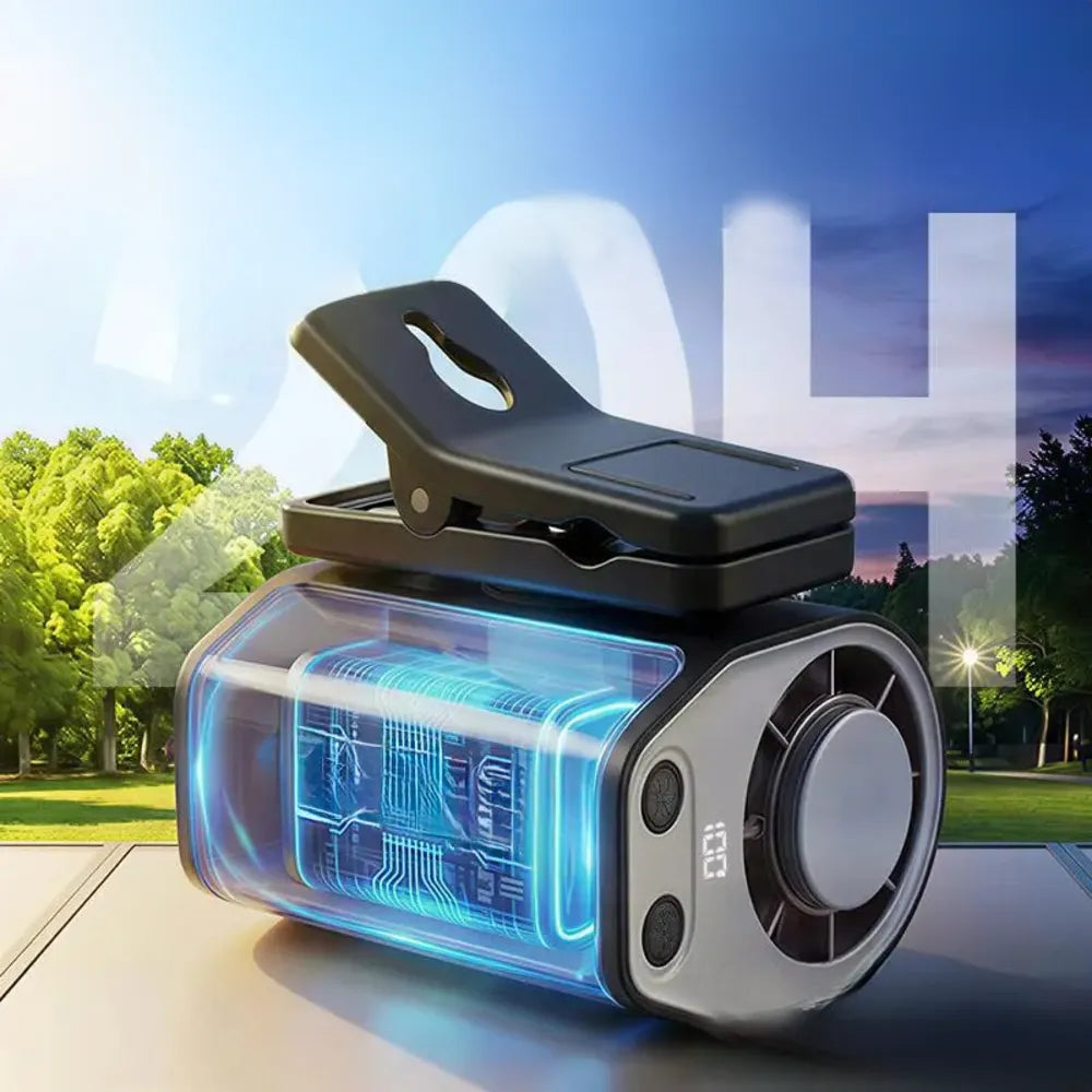 2026 HOT SALEPortable Cooling Clip-On Fan - Rechargeable Clip Fan