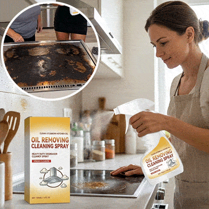Say Goodbye to Grease! Powerful Kitchen Degreaser Spray – Cuts Through Tough Grease in Seconds