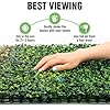 DIY 25"x25" Milan Grass Artificial Plant Wall Panel – Lush Green Decor