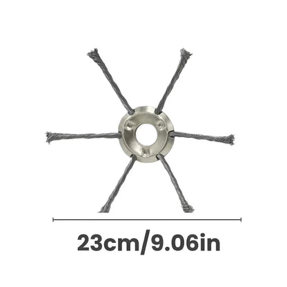 Steel Wire Trimmer Head – Heavy-Duty Weed Cutting Power