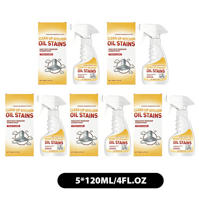 Say Goodbye to Grease! Powerful Kitchen Degreaser Spray – Cuts Through Tough Grease in Seconds