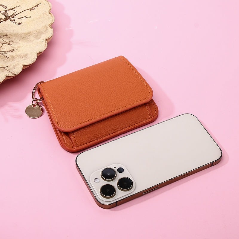 Compact RFID Wallet for Women – Fashionable Card Organizer & Coin Purse