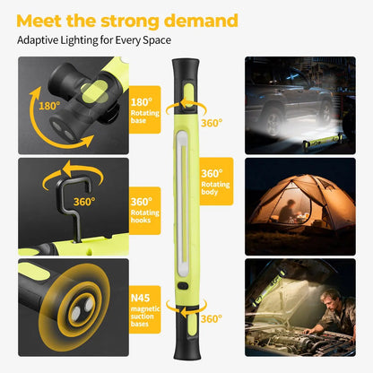 LAST DAY 49% OFFUnder‐Hood Work Light Bar – Give Dad the Gift of a Well‐Lit Garage
