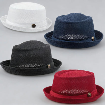 2026 HOT SALE50% OFF NOWSummer Breathable Mesh Pork Pie Hat