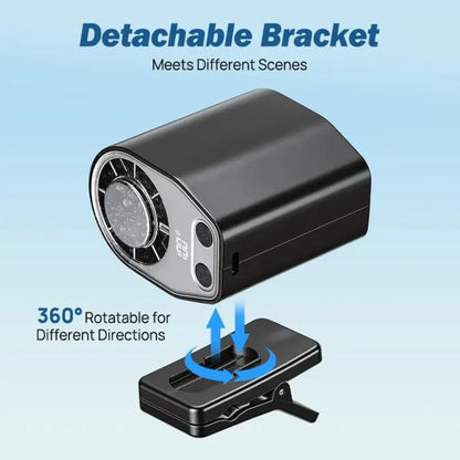 2026 HOT SALEPortable Cooling Clip-On Fan - Rechargeable Clip Fan