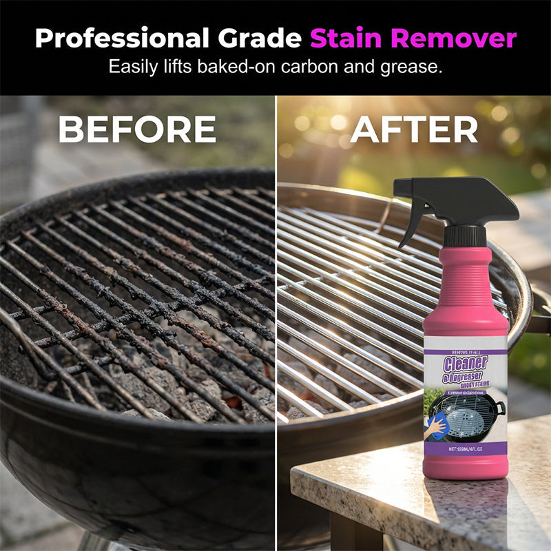 Buy 2 Get 1 Free Powerful Grill Degreaser Spray – Kitchen Grease Killer & Heavy-Duty Clean