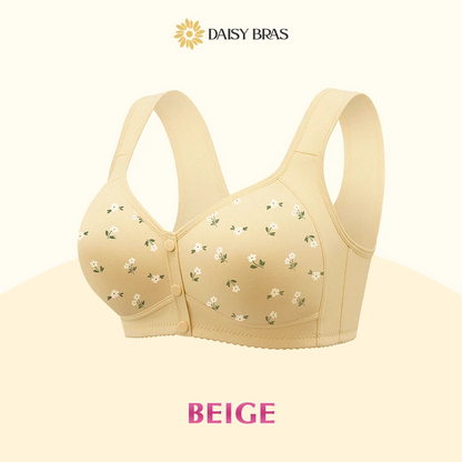 Daisy - Front-Button Wireless Comfort Bra