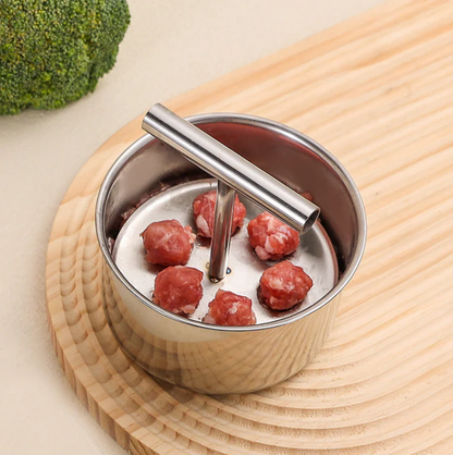 2026 Kitchen Must-Have Stainless Steel Meatball Maker – Easy Press & Perfect Shape