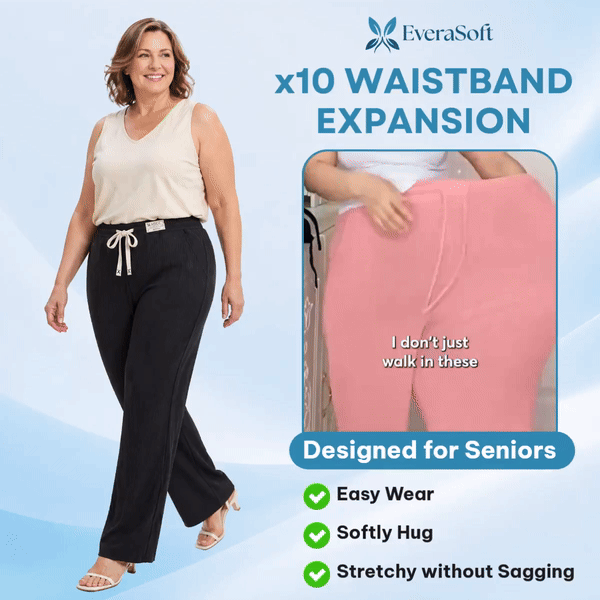 EveraSoft - Women's Soft Drape Pull-On Pants