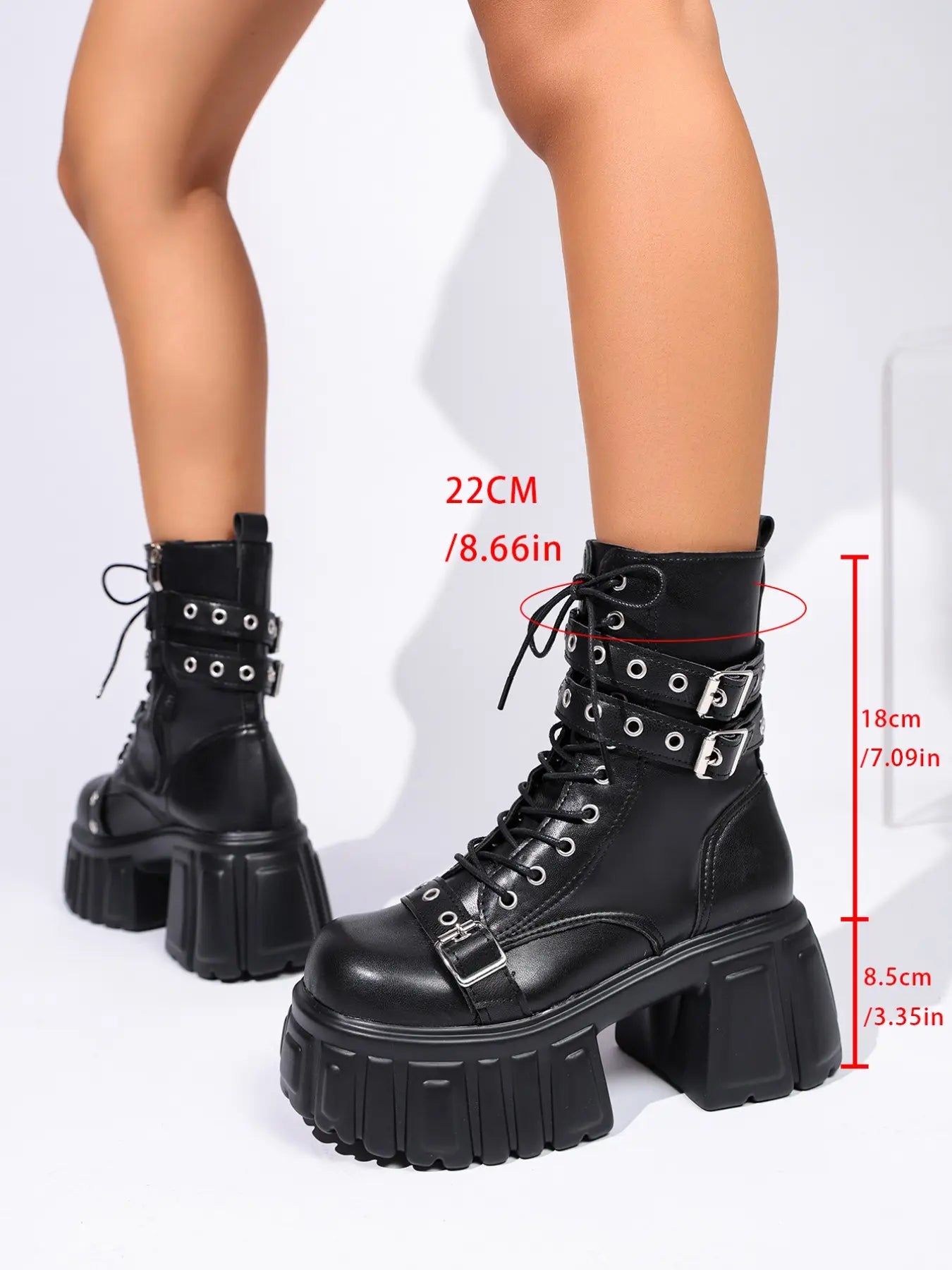 Women's Punk Trousers – Chunky Sole