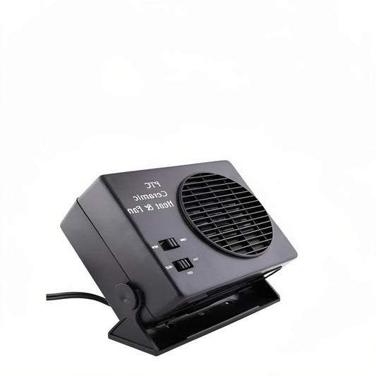 12V Ceramic Car Fan Heater - Portable Defroster & Warmer