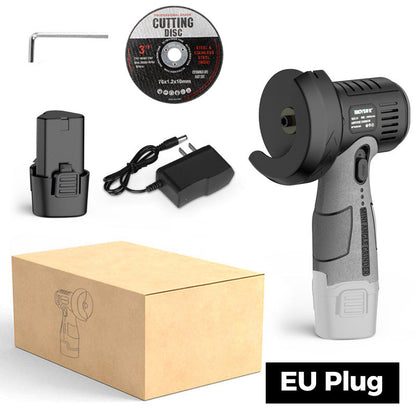 12V Mini Angle Grinder with Cutting Disc – Ideal for Precise Cutting and Grinding