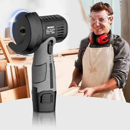 12V Mini Angle Grinder with Cutting Disc – Ideal for Precise Cutting and Grinding