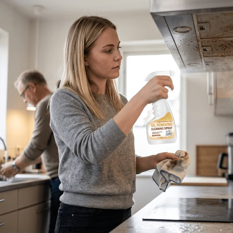 Say Goodbye to Grease! Powerful Kitchen Degreaser Spray – Cuts Through Tough Grease in Seconds