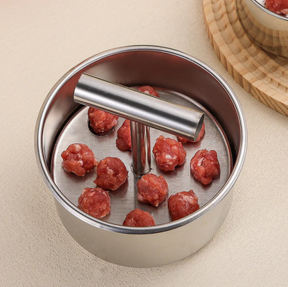 2026 Kitchen Must-Have Stainless Steel Meatball Maker – Easy Press & Perfect Shape