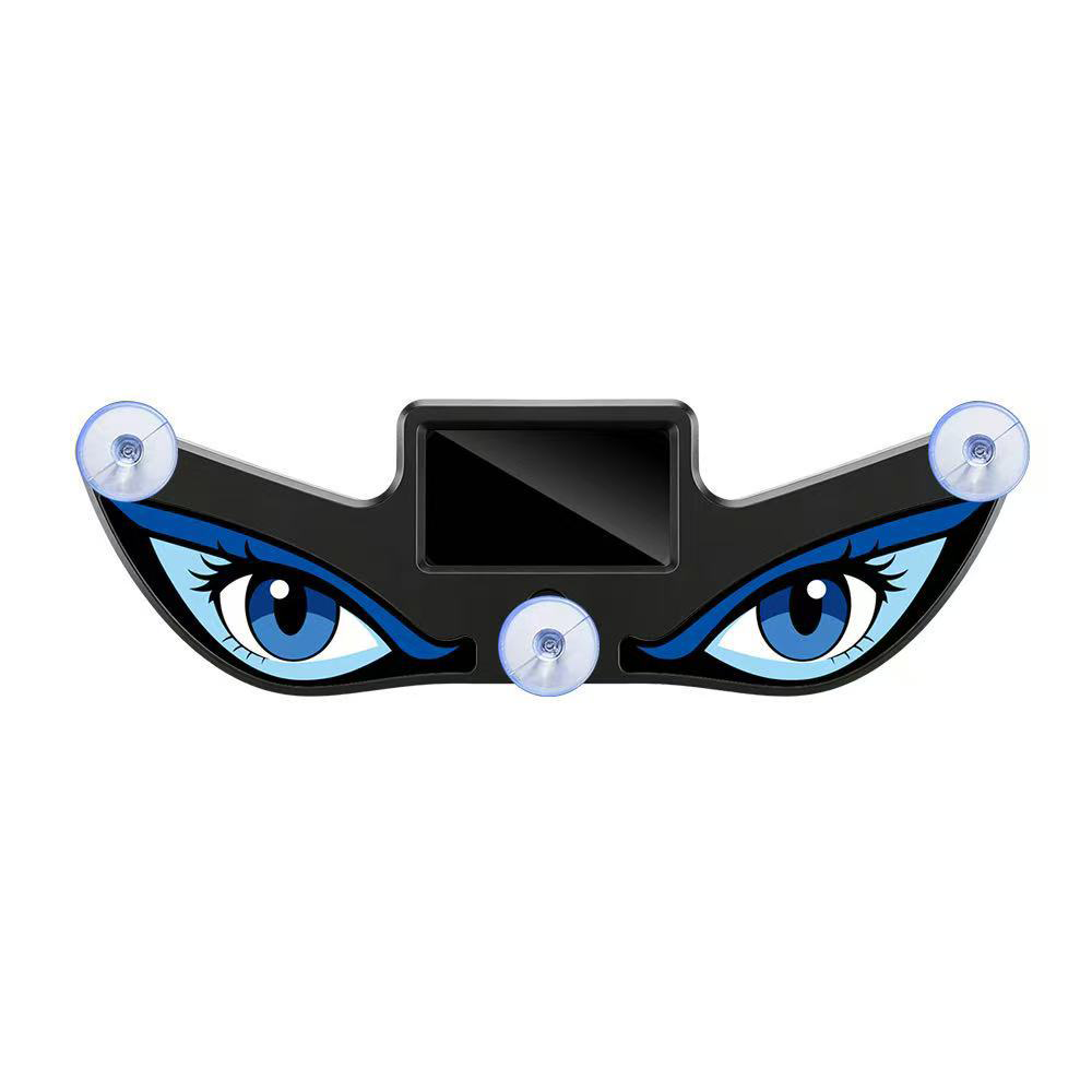 Dynamic LED Car Rear Window Display – Vampire Devil Eye Emoji Panel
