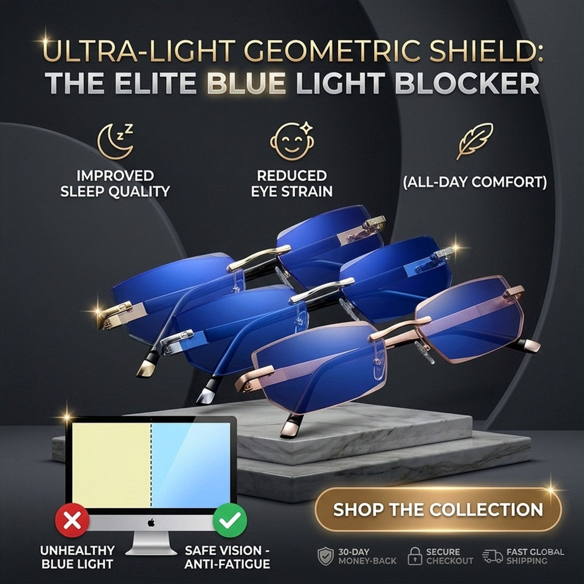 Smart Auto-Focus Reading Glasses | Crystal Clear Vision for Seniors