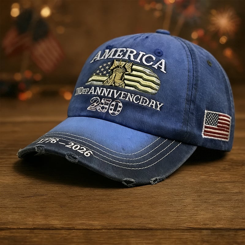 Hot Sale 50% OFF | USA 250th Anniversary Red Cap | Celebrate America's Historic Milestone in Style