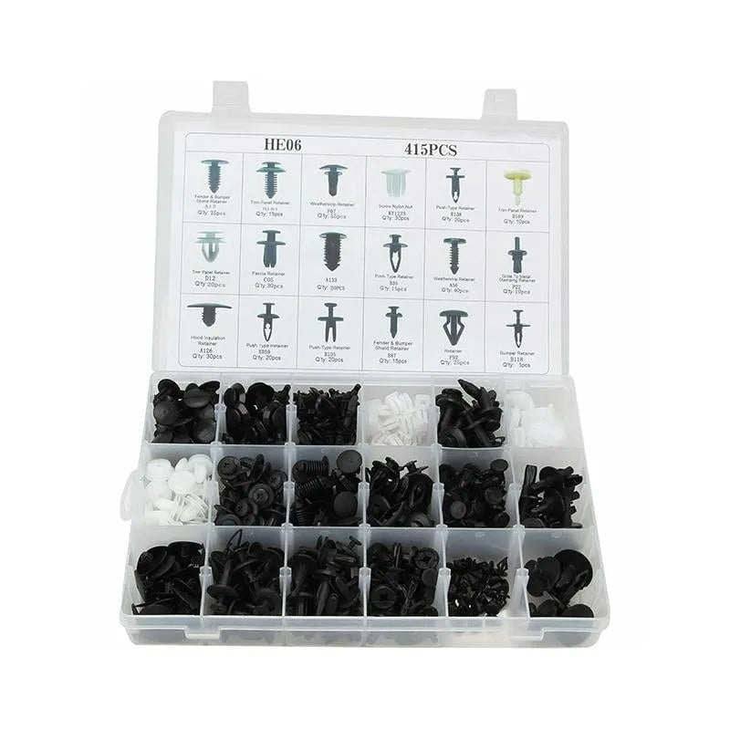 Car Fastener Box Set – Multi-Size Fasteners for Quick Vehicle Repairs