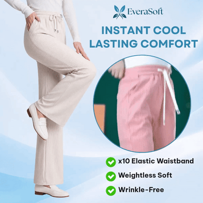 EveraSoft - Women's Soft Drape Pull-On Pants