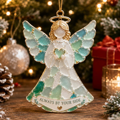 Last Day 50% OFF Sea Glass Christmas Blessing Ornaments