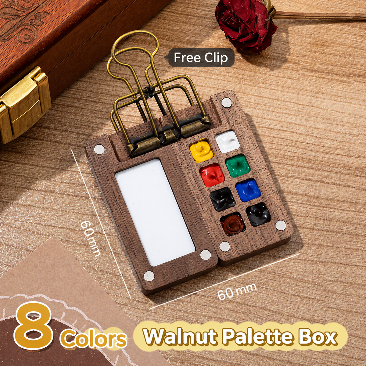 Over 50% OFF Today! Pocket-Sized Watercolor Set for Travel & Journaling