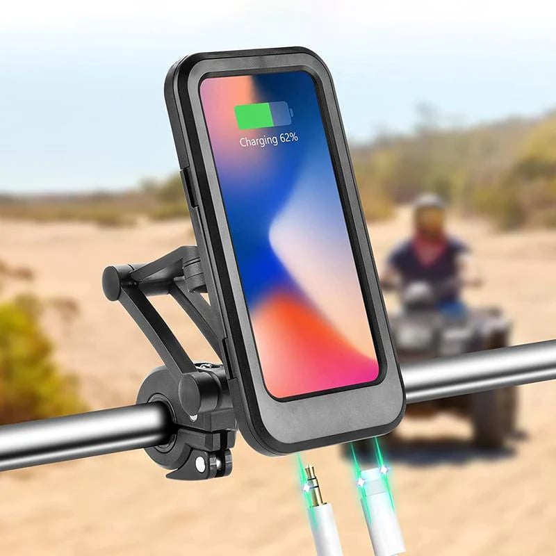 15W Power Bank Bicycle Handlebar Mount - Waterproof