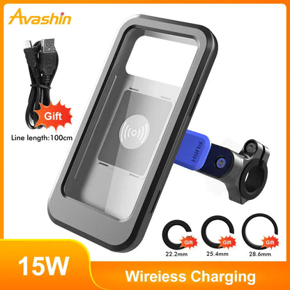 15W Power Bank Bicycle Handlebar Mount - Waterproof