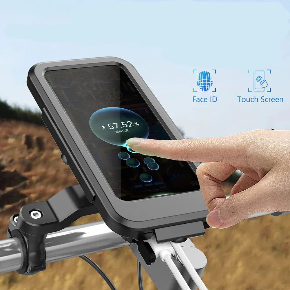15W Power Bank Bicycle Handlebar Mount - Waterproof