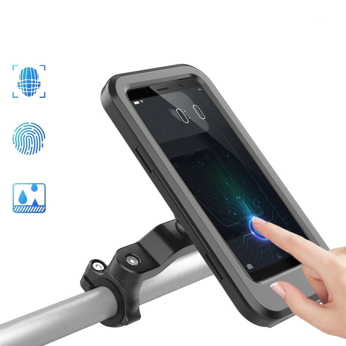 15W Power Bank Bicycle Handlebar Mount - Waterproof