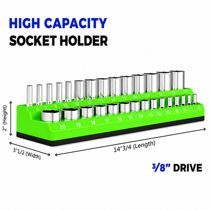 Magnetic Socket Organizer-Find Every Socket Instantly