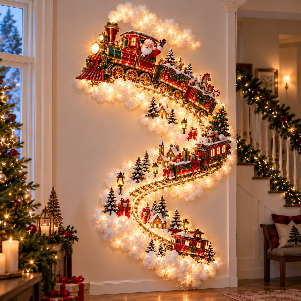 Christmas Wonderland Wall Light – Bring a Cozy Holiday Glow Home