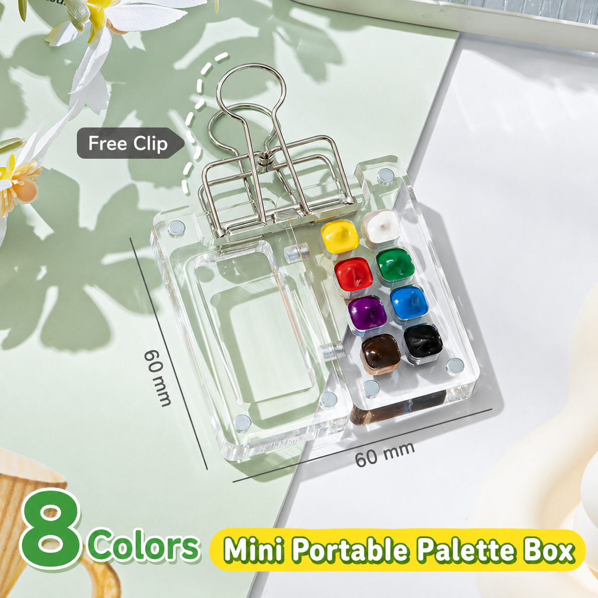 Over 50% OFF Today! Pocket-Sized Watercolor Set for Travel & Journaling