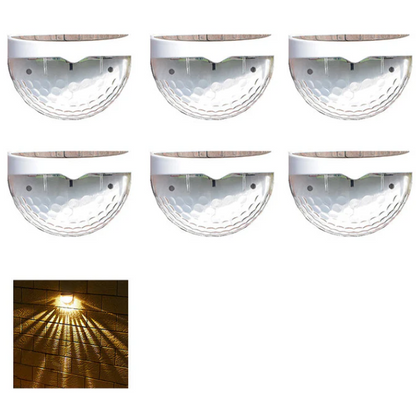 Solar Step Lights – Waterproof Garden Glow in Warm, White & Color Modes